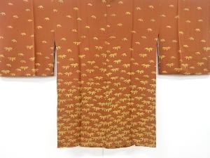 笹模様絵羽道行コート